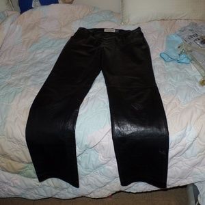 Original Fit Gap Leather Pants